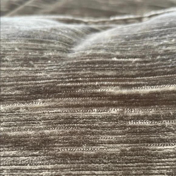 Velvet Throw Pillows in Dark Beige - Picture 5 of 6